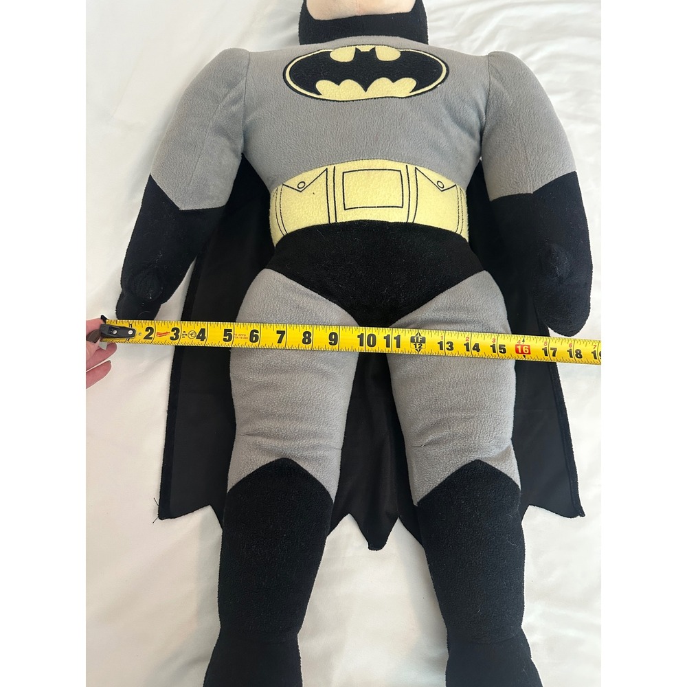 DC Comics Batman Large Plush Figure Grey Black 33 Inch Soft Toy 2008 Vintage - Picture 3 of 7